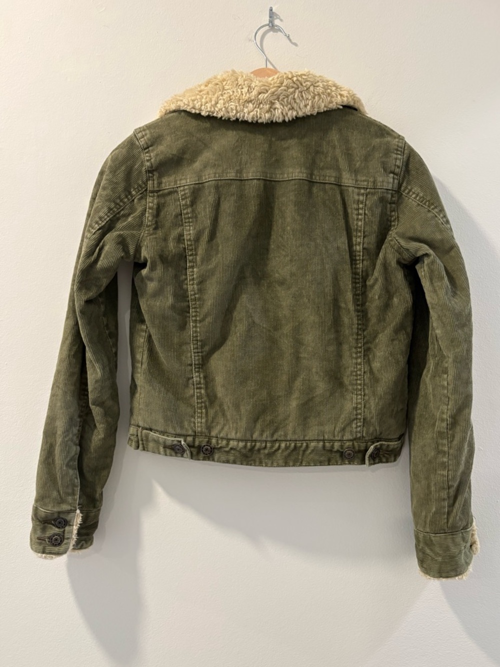 Y2K vintage Earl Jean corduroy Sherpa jacket - Picture 2 of 10